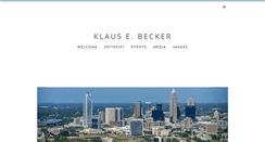 Desktop Screenshot of klausbecker-clt.com